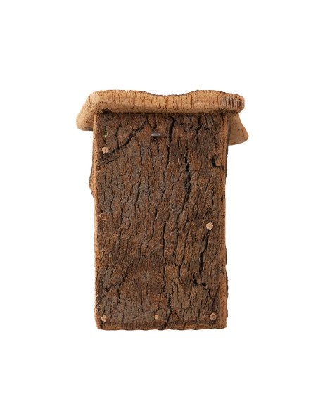 ▷ ECONIDO de CORCHO Cuadrada para Petirojo y Lavandera ARTESANAL 200%| Soul Natura - Imagen 3