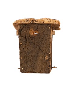 ▷ ECONIDO DE CORCHO Cuadrada para clavar  ARTESANAL 200%| Soul Natura - Imagen 2